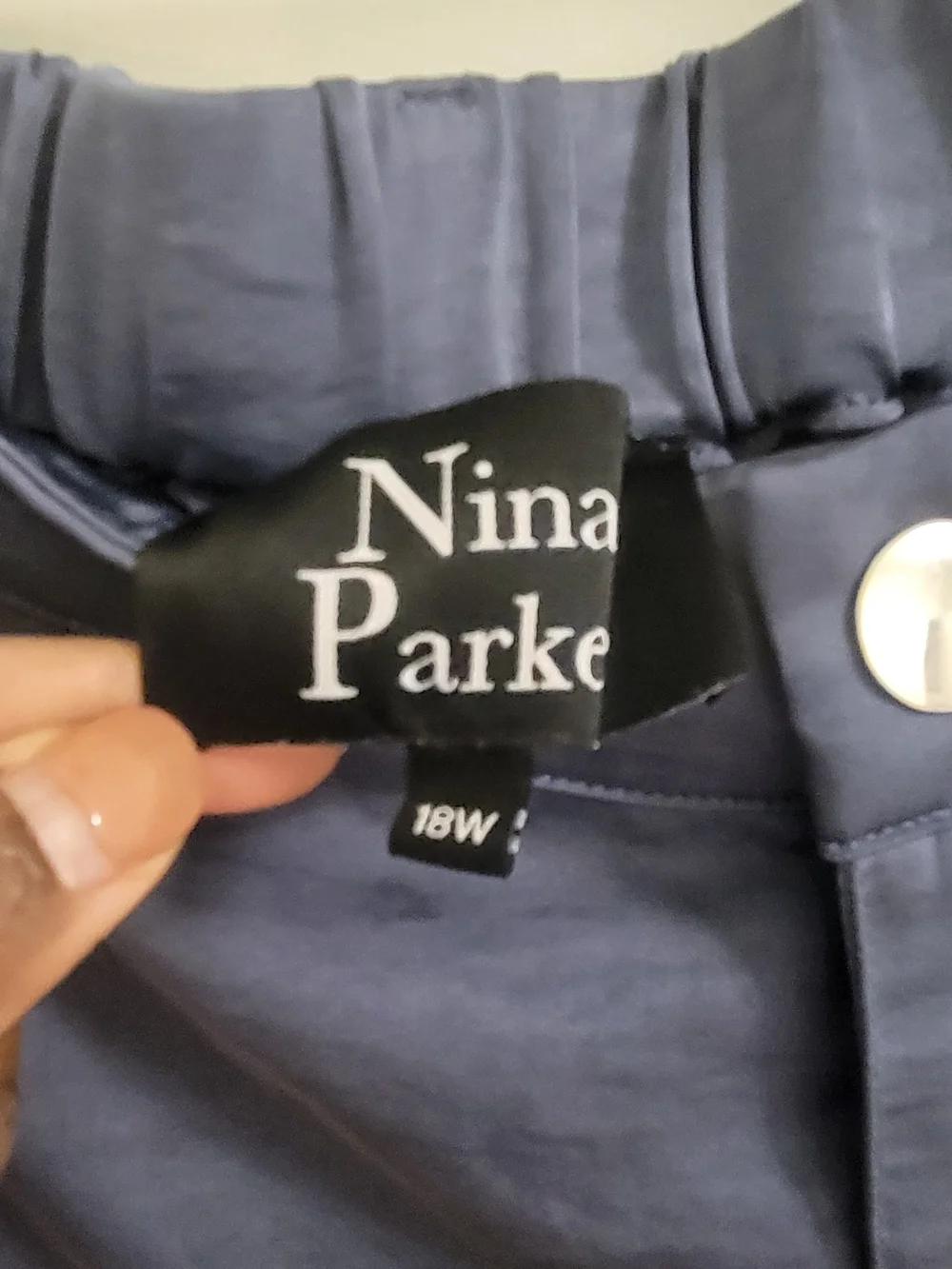Nina Parker Plus Sequin Bomber Jacket And Matching Pants Set - Blue